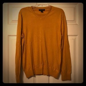 Men’s BR Silk cotton cashmere v-neck sweater